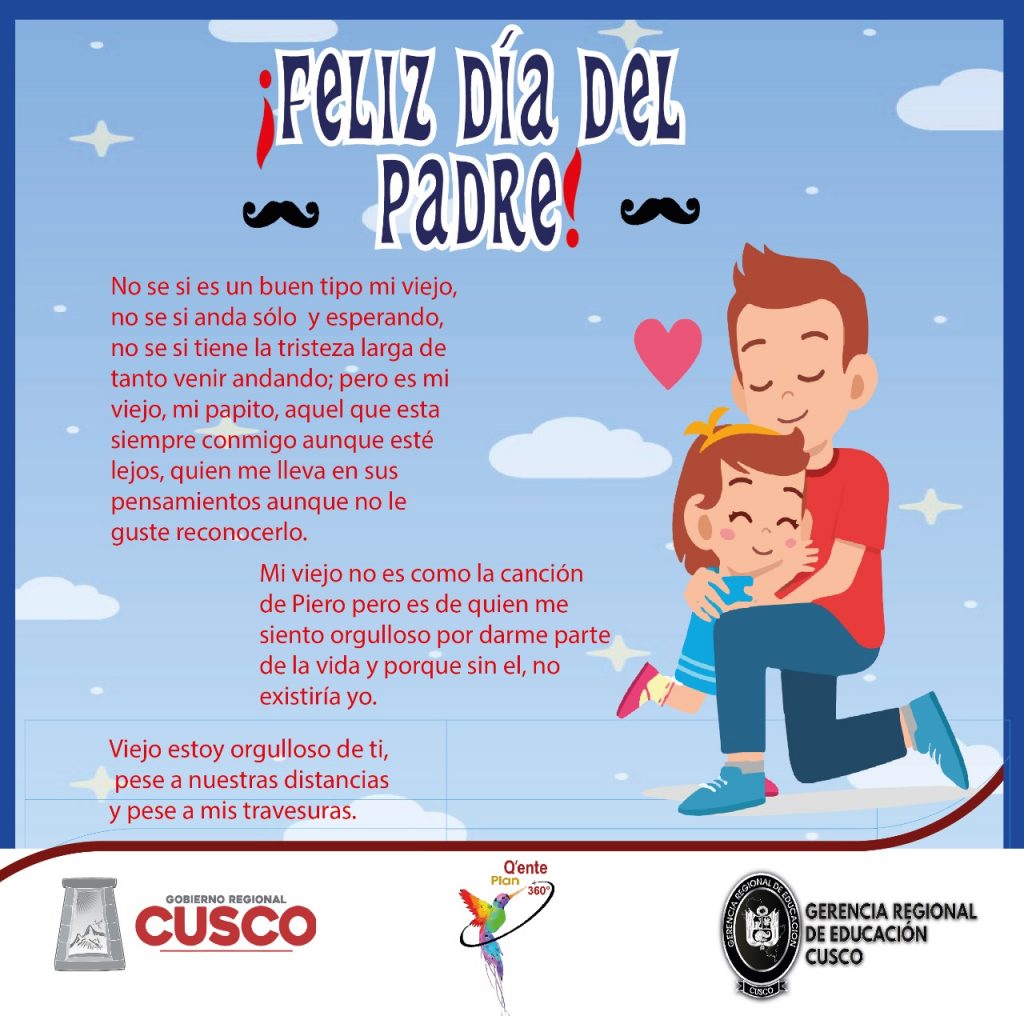 Feliz día papà – Gerencia Regional de Educación Cusco